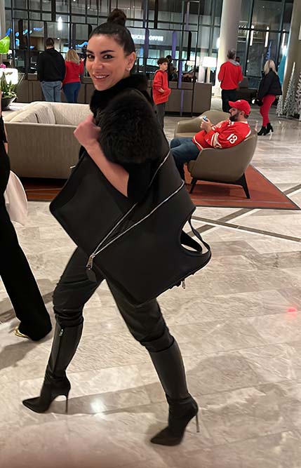 Leather Backpacks With Multiple Pockets