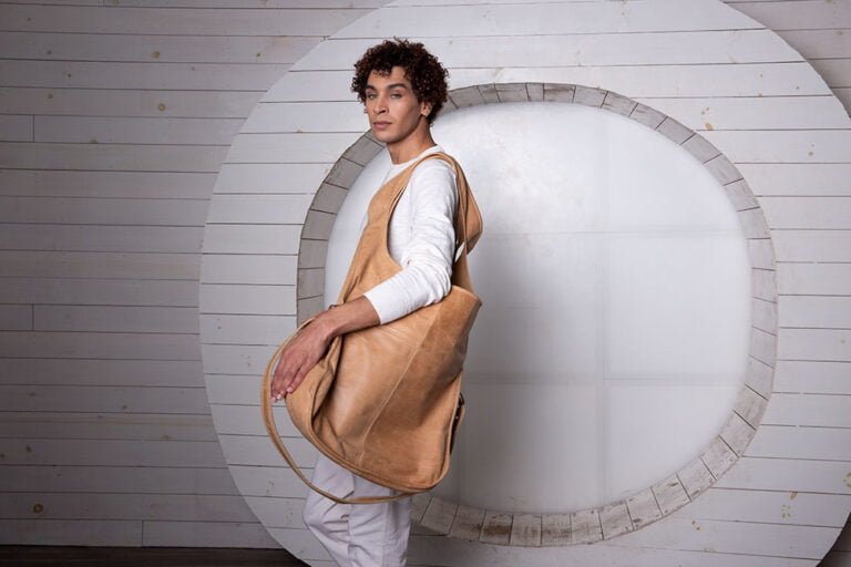 Leather Bag in NYC