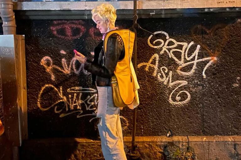 Leather Vest in NYC