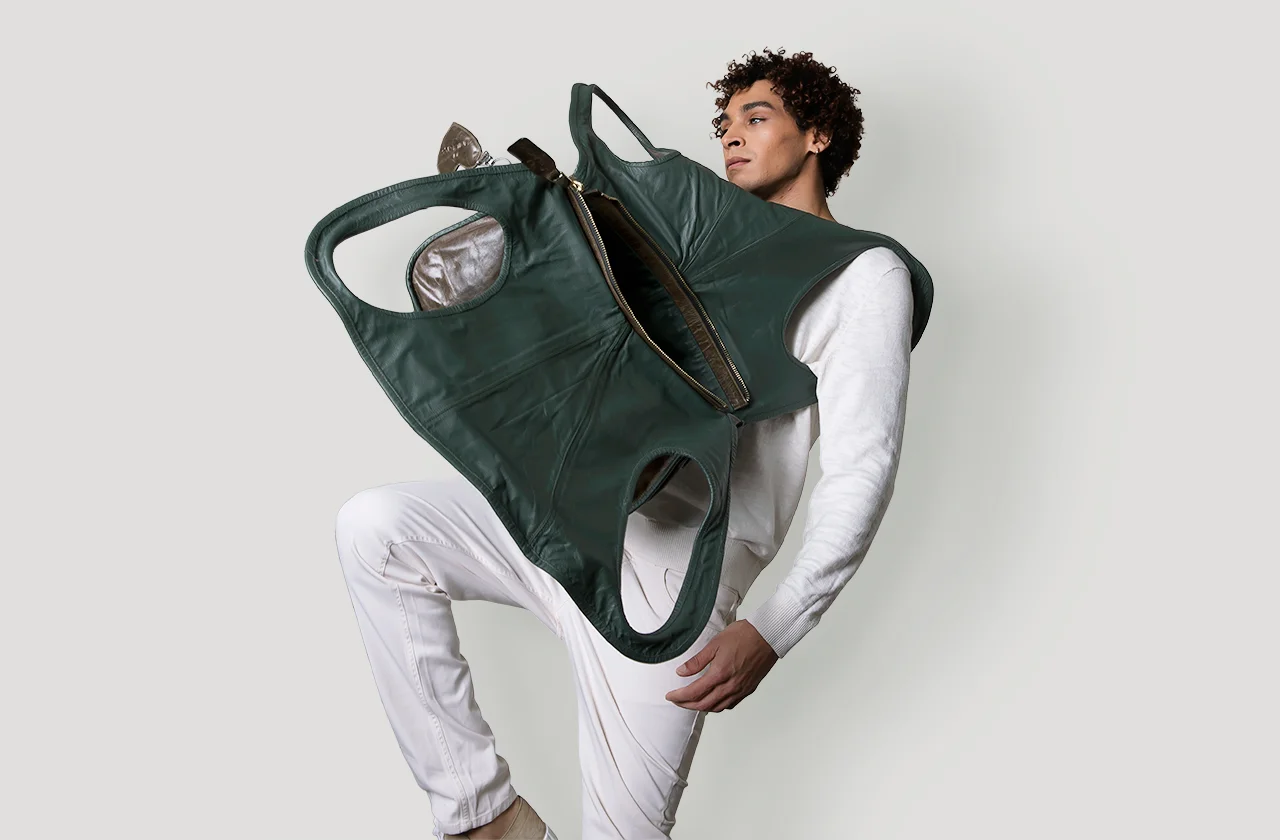Stylish Leather Shoulder Bags for Men in New York
