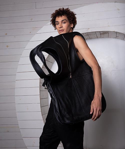Designer Leather Bags for Him in NYC
