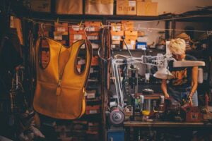 Hand Stitched Leather Totes   Crafted Excellence f