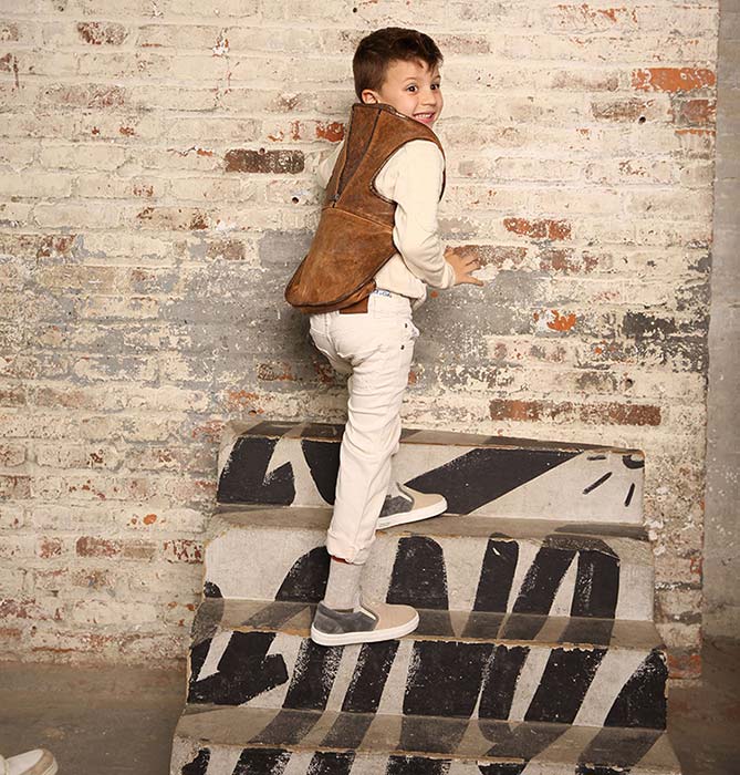 Leather Backpacks for Kids With Interactive Features
