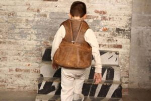 Leather Backpacks for Kids With Interactive Features