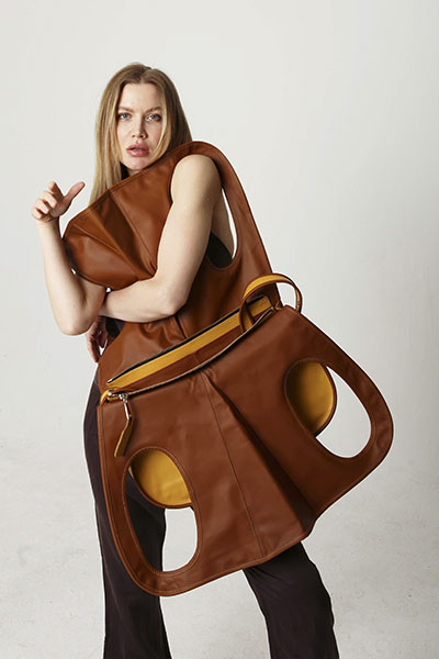 Unique Leather Fashion Backpacks for Her in New York